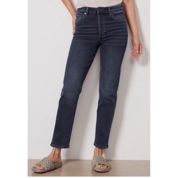 EVEREVE Ever Straight High Rise Jean in Sociable Wash Sz 28 - Picture 11 of 12